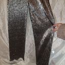 ZARA  sparkly silver wrap front pants xs nwt Photo 2