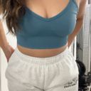 Lululemon Sport Bra - Teal Blue Photo 0