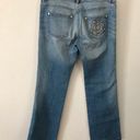 St. John  Jeans Straight Leg Mid Rise Med Wash Photo 2