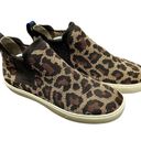 Rothy's Rothy’s The Chelsea Wildcat Cheetah Leopard Shoes Slip On Sneakers Brown 8 Photo 3