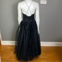 Cache  Vintage Ballgown formal dress 80's 90's size 12 bridal Gothic Royal Photo 8