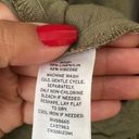 Caslon  Olive Green Linen Blend Utility Jacket Photo 3