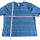 Pendleton  striped silk blend short sleeve tee size XL Photo 4