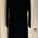 Chelsea and Violet  NWT Stunning Deep Blue Velvet Midi Dress Size Medium Photo 6