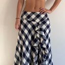 Ralph Lauren Plaid Checkered Maxi Skirt  Size 4 Photo 3