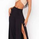 Boutique Wide Leg Front Split Pants Photo 8