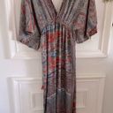 Printed Flowy Maxi Dress or Bathing Suit Cover Up Photo 5