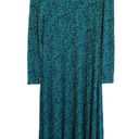 Petal Boden Crew Neck Jersey Midi Dress in Forest  Bloom US Petite SZ 4P NWOT Photo 9