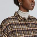 Everlane  the Boxy Flannel Shirt in Plaid S NWT Photo 1