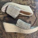 sbicca  Womens Ballona Natural Beige Jute Slip On Platform Wedge Sandal sz 9M Y2K Photo 0