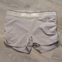 Nike  pro gray side cinch ties size large Photo 0