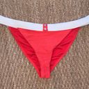 Topshop NWT  Red Button Tanga Bikini Bottoms US 10 Photo 2