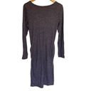 Old Navy  Maternity Blue Medium long sleeve midi dress Photo 2