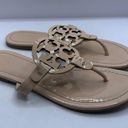 Tory Burch  Miller  Sandal  size 7 M  Seashell Pink patent leather flip flops Photo 1