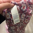 Rebecca Minkoff NWT  Pia Cold-Shoulder Floral Top, Multi Pattern/Pink Photo 5