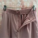 Cider  Pink High Waist Pleated Wide Leg Trouser Pants Photo 5