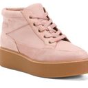 Zodiac  Siona Faux Suede Platform Booties Pink Nougat 7.5 NEW Photo 0