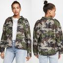 Revolve NEW Retrofete Idan Camo Sequin Matching Set Shorts Jacket Shacket Army  Photo 10