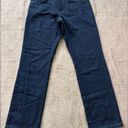 Dickies  Jeans Women’s Blue Flannel Lined Mid Rise Straight Size 10 Regular Photo 1