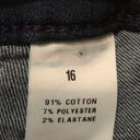 Lane Bryant  Women’s Jeans Denim Blue Skinny Stretch Crop Plus 16 Photo 6