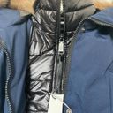 Nine West NWT  Removable Faux Fur Trimmed Hooded Parka Size Medium Photo 4