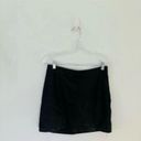 Free People Faux Leather Black Mini Skirt Neutral Holiday Party Emo Grunge Photo 9