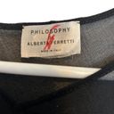 Philosophy  di Alberta ferretti black maxi dress measurements in pictures Photo 2