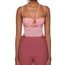 Blossom NENSI DOJAKA Draped Double Bra Bodysuit in  Large New Womens Cami Corset Photo 12