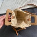 Straw Tote Purse Tan Photo 3