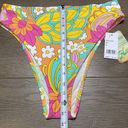 Hobie  Woodstock Floral High Waist Bikini Bottoms Multicolor Print Size XL Photo 2