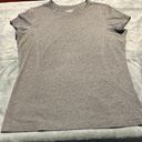 Tek Gear Womens  Workout Shirt Gray size Large Photo 0