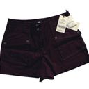 W By Worth  Short Shorts Mary Kate Root Beer Cargo Shorts Size 4 NWT Photo 11