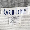 Vintage 90s Cancun Paradise Sweatshirt 100% Cotton in Gray Stripe Size Medium Photo 4