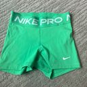 Nike Pro Green Shorts Photo 0