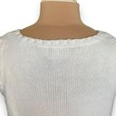 Vintage Village Sport Knit Sweater Vest White Red American Flag Side Button Size L Photo 6