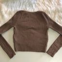 Abercrombie & Fitch  Luxloft Wrap Sweater | Size Medium Photo 3