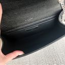 Saint Laurent  Kate Medium YSL Grain de Poudre Wallet on Chain Photo 8