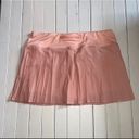 Halara In My Feels Everyday 2-in-1 Pleated Side Pocket Tennis Skirt Pink Size XL Photo 7