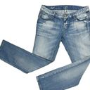 The Loft  Jeans Size 10P/30" Petite Modern Slim Straight Leg Light Wash Stretch Denim Photo 0