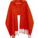 American Eagle NWOT AEO Soft Cozy Blanket Scarf Fringe Hem Photo 2