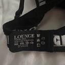 Lounge Underwear Black Loungewear Bra Photo 2