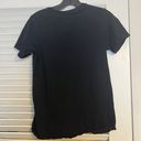 Calvin Klein LG Black Cotton Baby Doll T Shirt Photo 1