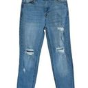 Celebrity Pink  JRS SZ 1/25 Jeans Mid-Rise Stretch Frayed Distressed Light Wash Photo 0