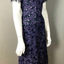 Betsey Johnson Vintage Betsy Johnson long Dress Black label witch black pink eyelet size s Photo 0