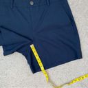 Vince  Linen Blend Shorts Navy Blue 12 Photo 8