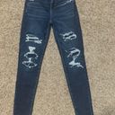 American Eagle dark wash  hi-rise jegging Photo 0