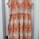 Christy Dawn  tiered floral dress with waist tie size XXL Photo 0