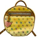 Dooney & Bourke  Round RARE Multi-Color Mini Backpack With Rainbow Zippers Photo 0