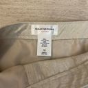 Isaac Mizrahi Heather Tan Above the Knee Button Front Silky Lined Skirt Size 18 Photo 1