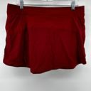 Outdoor Voices  The Exercise 3" Skort Pull On Mid Rise Stretch Athletic Red XL Photo 5